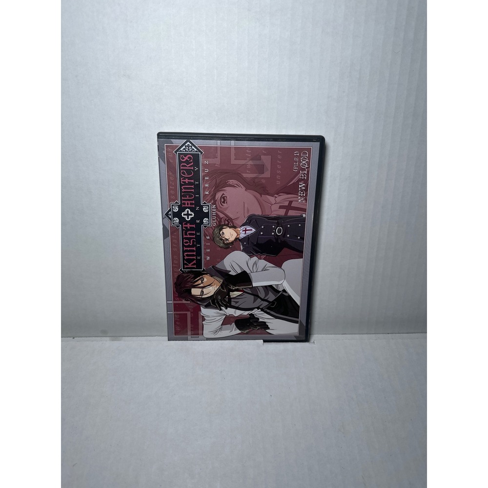 Knight Hunters Eternity File 1‎ New Blood DVD Anime Weiss Kreuz Gluhen Action
